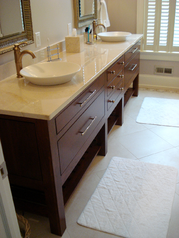 SKB Dark Brown Vanity